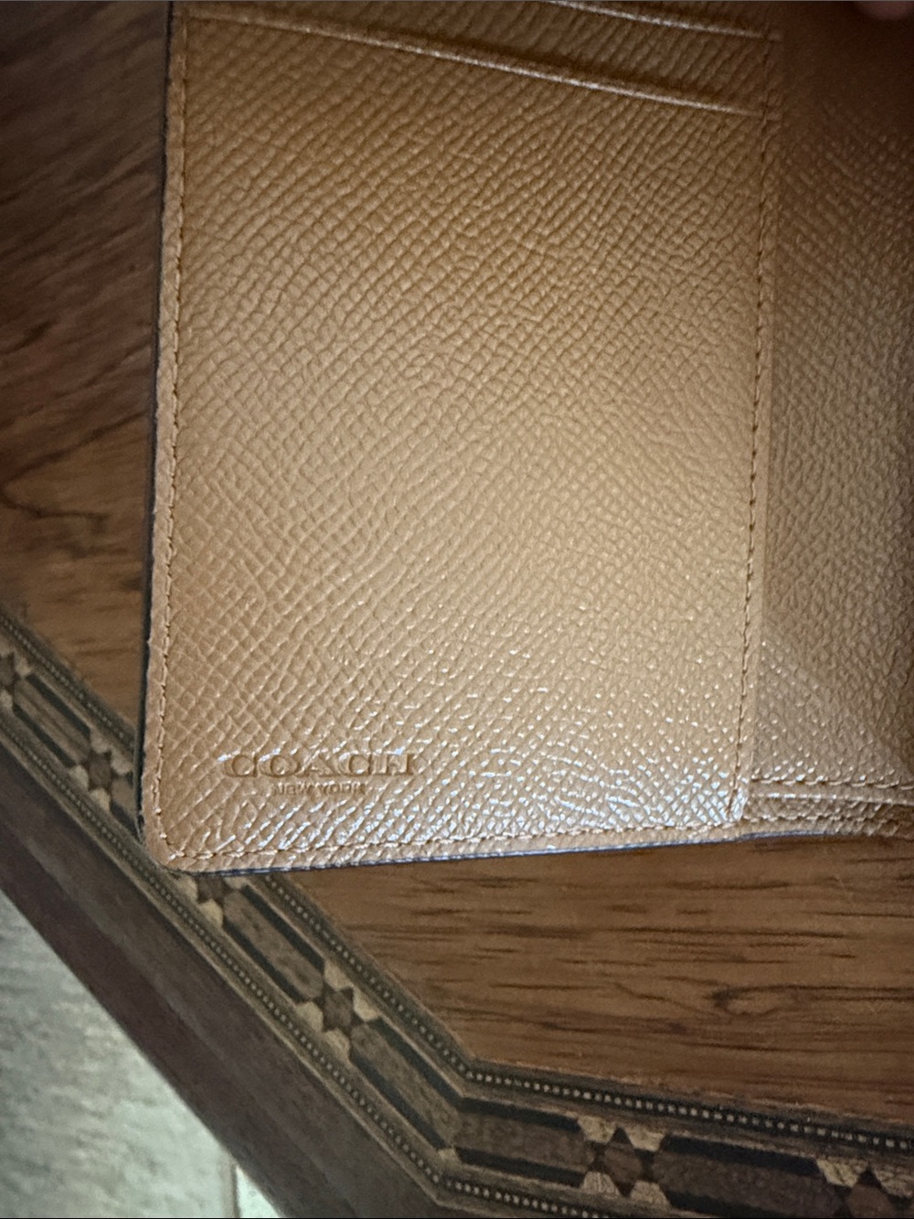 NWT Coach Mint Green Leather Snap Wallet - Picture 5 of 8